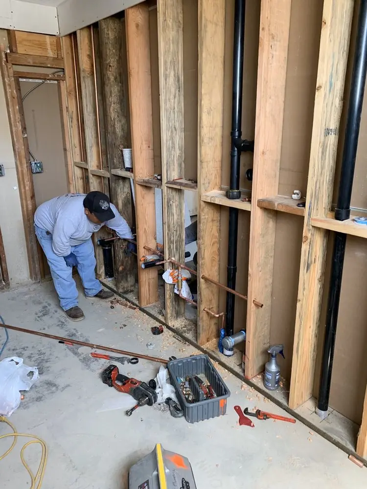 Commercial rough-in plumbing for Gas Line Repair in Berclair - Highland Heights